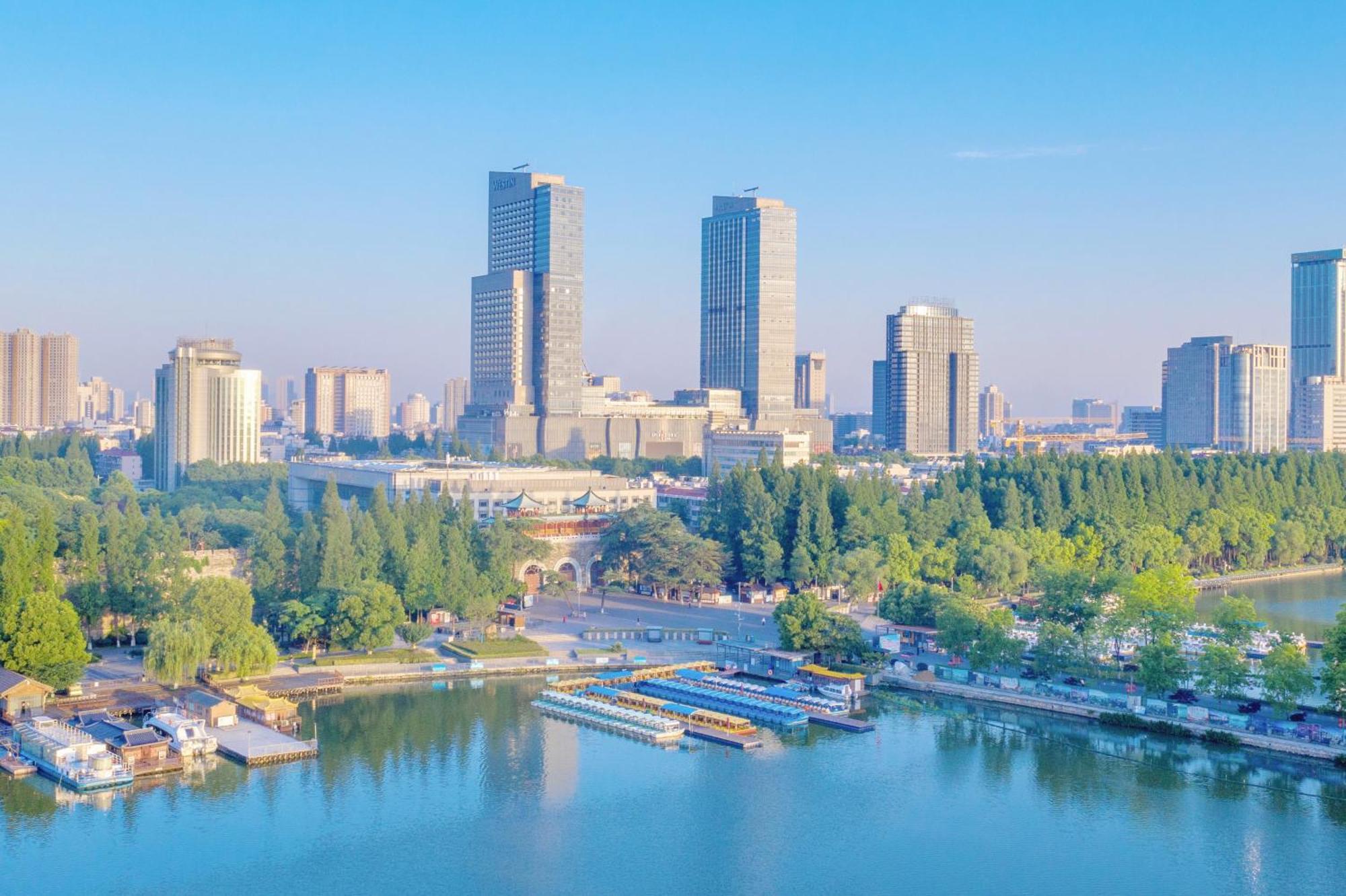 The Westin Nanjing Xuanwu Lake Exteriér fotografie